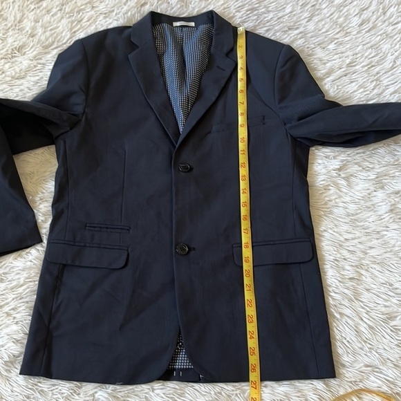 WD.NY Men’s Suit Jacket in Navy blue size 18 - Picture 9 of 14